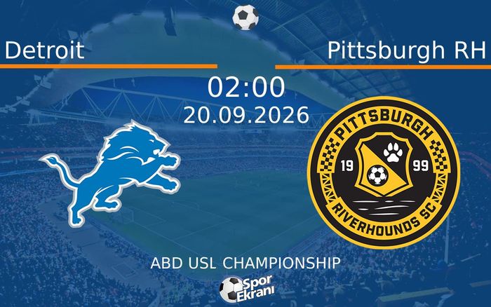 20 Eylül 2026 Detroit vs Pittsburgh RH maçı Hangi Kanalda Saat Kaçta Yayınlanacak? 20 Eylül 2026 Detroit vs Pittsburgh RH maçı Hangi Kanalda Saat Kaçta Yayınlanacak?