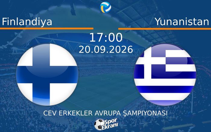 20 Eylül 2026 Finlandiya vs Yunanistan maçı Hangi Kanalda Saat Kaçta Yayınlanacak?