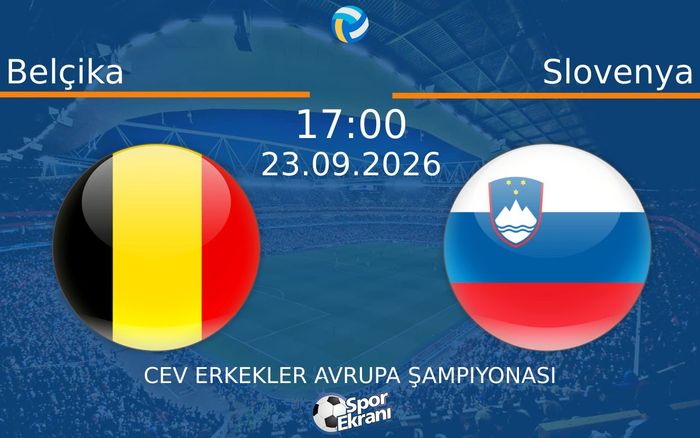 23 Eylül 2026 Belçika vs Slovenya maçı Hangi Kanalda Saat Kaçta Yayınlanacak?