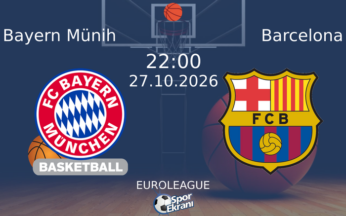 27 Ekim 2026 Bayern Münih vs Barcelona maçı Hangi Kanalda Saat Kaçta Yayınlanacak?