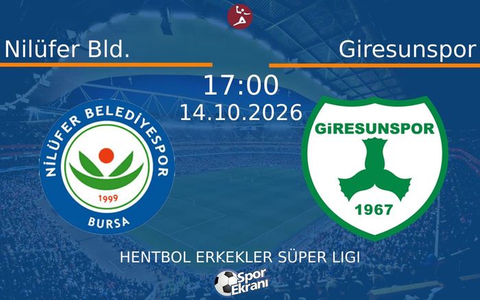 14 Ekim 2026 Nilüfer Bld. vs Giresunspor maçı Hangi Kanalda Saat Kaçta Yayınlanacak?