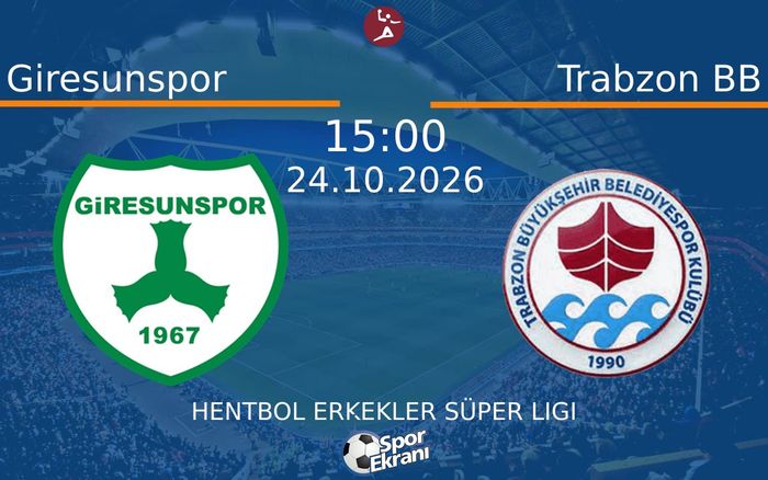 24 Ekim 2026 Giresunspor vs Trabzon BB maçı Hangi Kanalda Saat Kaçta Yayınlanacak? 24 Ekim 2026 Giresunspor vs Trabzon BB maçı Hangi Kanalda Saat Kaçta Yayınlanacak?