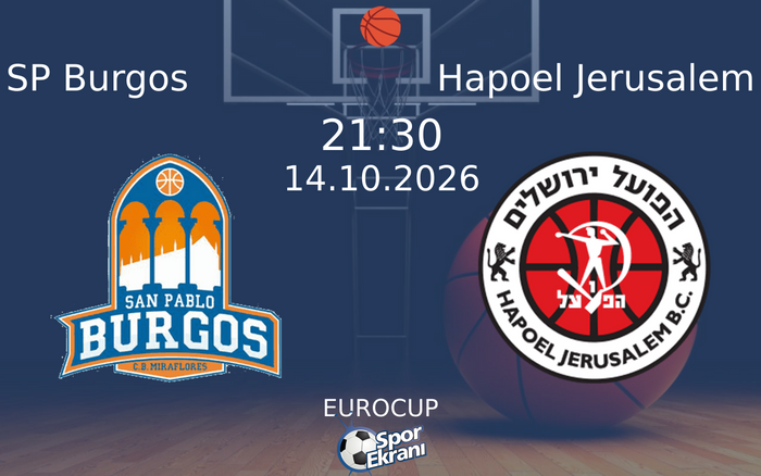 14 Ekim 2026 SP Burgos vs Hapoel Jerusalem maçı Hangi Kanalda Saat Kaçta Yayınlanacak?