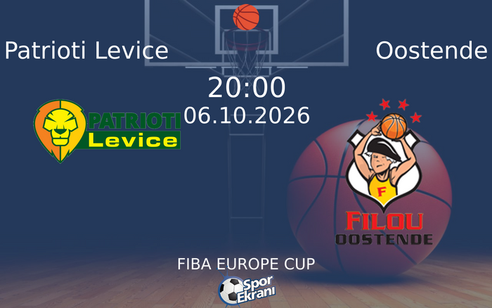 06 Ekim 2026 Patrioti Levice vs Oostende maçı Hangi Kanalda Saat Kaçta Yayınlanacak?
