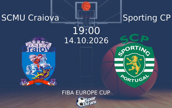14 Ekim 2026 SCMU Craiova vs Sporting CP maçı Hangi Kanalda Saat Kaçta Yayınlanacak? 14 Ekim 2026 SCMU Craiova vs Sporting CP maçı Hangi Kanalda Saat Kaçta Yayınlanacak?