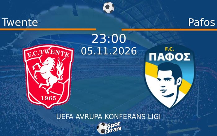 Twente vs Pafos maçı Hangi Kanalda Saat Kaçta Yayınlanacak? | 05 Kasım 2026