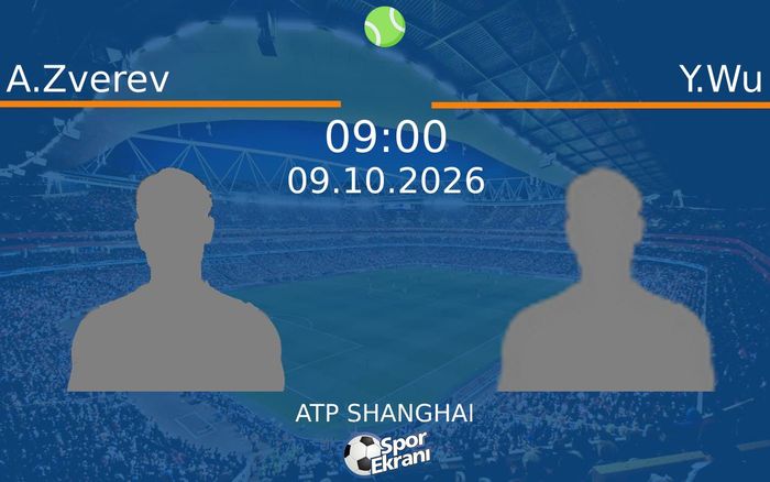 09 Ekim 2026 A.Zverev vs Y.Wu maçı Hangi Kanalda Saat Kaçta Yayınlanacak?