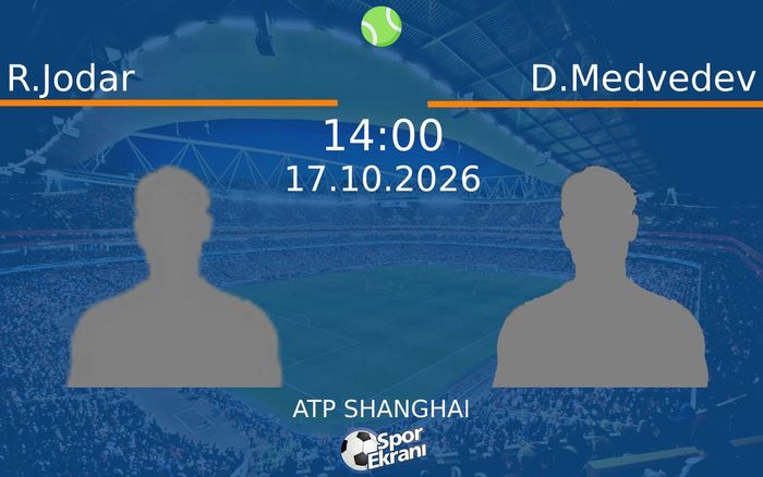 R.Jodar vs D.Medvedev maçı Hangi Kanalda Saat Kaçta Yayınlanacak? | 17 Ekim 2026