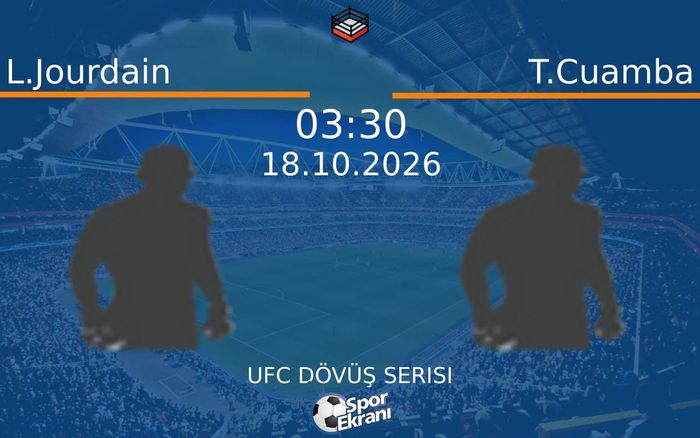 L.Jourdain vs T.Cuamba maçı Hangi Kanalda Saat Kaçta Yayınlanacak? | 18 Ekim 2026 L.Jourdain vs T.Cuamba maçı Hangi Kanalda Saat Kaçta Yayınlanacak? | 18 Ekim 2026