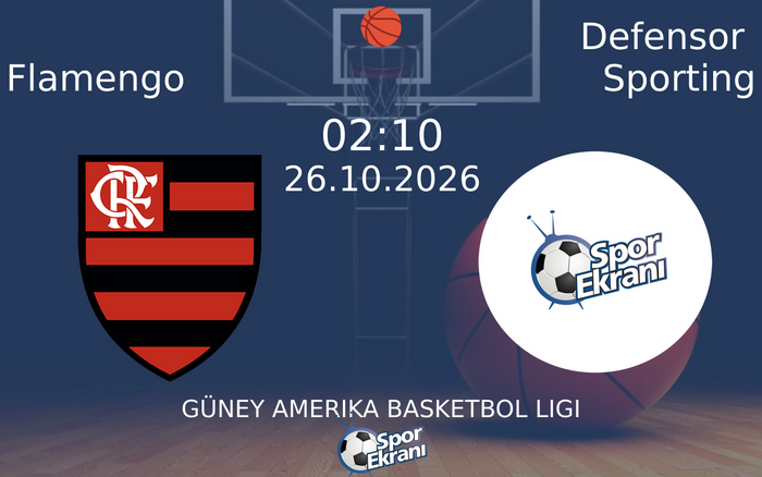 Flamengo vs Defensor Sporting maçı Hangi Kanalda Saat Kaçta Yayınlanacak? | 26 Ekim 2026 Flamengo vs Defensor Sporting maçı Hangi Kanalda Saat Kaçta Yayınlanacak? | 26 Ekim 2026