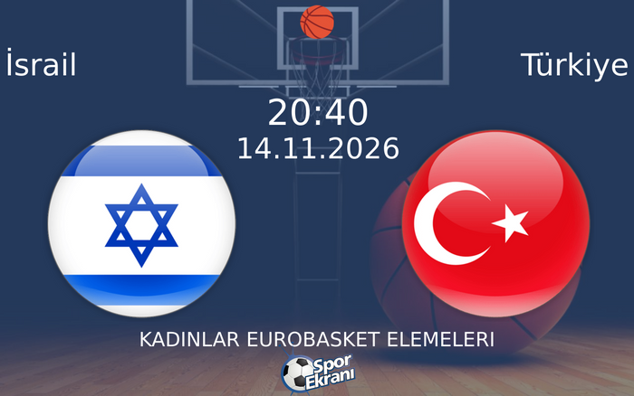 İsrail vs Türkiye maçı Hangi Kanalda Saat Kaçta Yayınlanacak? | 14 Kasım 2026 İsrail vs Türkiye maçı Hangi Kanalda Saat Kaçta Yayınlanacak? | 14 Kasım 2026