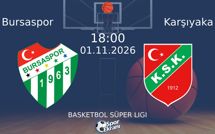 Bursaspor vs Karşıyaka maçı Hangi Kanalda Saat Kaçta Yayınlanacak? | 01 Kasım 2026