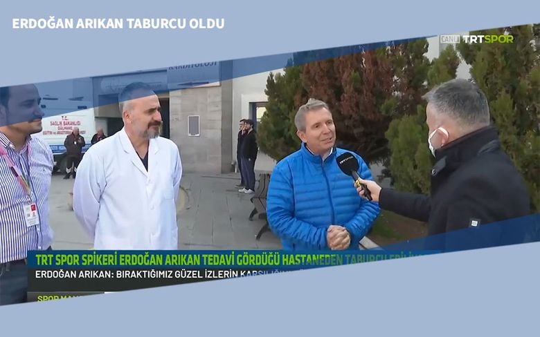 Erdoğan Arıkan Taburcu Oldu Erdoğan Arıkan Taburcu Oldu
