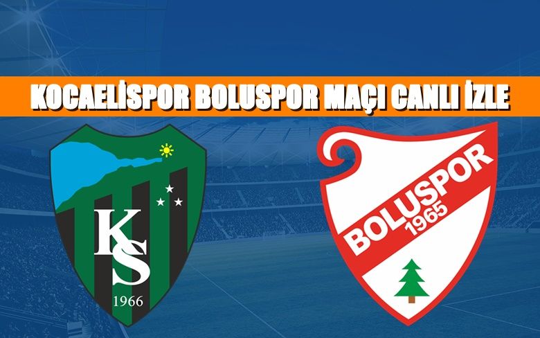 CANLI MAÇ İZLE Kocaelispor-Boluspor 7 Şubat TRT SPOR LİNK CANLI MAÇ İZLE Kocaelispor-Boluspor 7 Şubat TRT SPOR LİNK