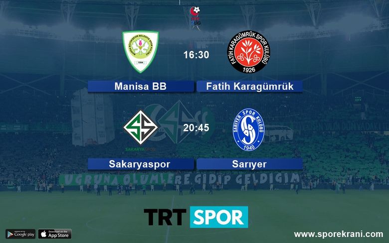 2019 TFF 2.Lig Play-Off Yarı Finalleri TRT Spor'da 2019 TFF 2.Lig Play-Off Yarı Finalleri TRT Spor'da