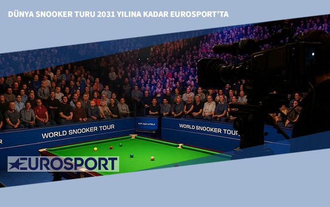 Dünya Snooker Turu 2031 Yılına Kadar Eurosport’ta