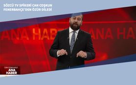 Sözcü TV Spikeri Can Coşkun Fenerbahçe’den Özür Diledi