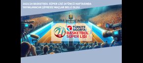 2023/24 Basketbol Süper Ligi 24’üncü Haftasında Yayınlanacak Şifresiz Maçlar Belli Oldu