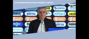 Jose Mourinho Bein Sports Muhabiri ile Tartıştı
