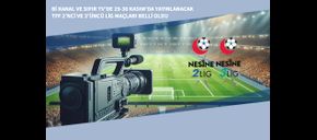 Bi Kanal ve Sıfır TV’de 29-30 Kasım’da Yayınlanacak TFF 2’nci ve 3’üncü Lig Maçları Belli Oldu