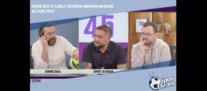 Emre Bol'u Canlı Yayında Arayan Başkan Ali Koç mu?