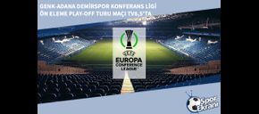 Genk-Adana Demirspor Konferans Ligi Ön Eleme Play-off Turu Maçı TV8,5’ta