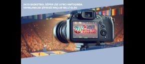 24/25 Basketbol Süper Ligi 16’ncı Haftasında Yayınlanacak Şifresiz Maçlar Belli Oldu