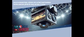 2023/24 Basketbol Süper Ligi 28’inci Haftasında Yayınlanacak Şifresiz Maçlar Belli Oldu