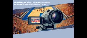 24/25 Basketbol Süper Ligi 29’uncu Haftasında Yayınlanacak Şifresiz Maçlar Belli Oldu
