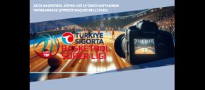 25/26 Basketbol Süper Ligi 23’üncü Haftasında Yayınlanacak Şifresiz Maçlar Belli Oldu