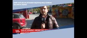 Emre Kaplan Galatasaray-Beşiktaş Maçı Sonrası Saldırıya Uğradı