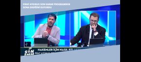 Fırat Aydınus Son Karar Programının Sona Erdiğini Duyurdu