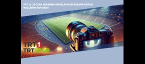 TRT 21-23 Ocak Arasında Yayınlayacağı Avrupa Kupası Maçlarını Duyurdu