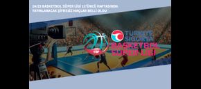 24/25 Basketbol Süper Ligi 13’üncü Haftasında Yayınlanacak Şifresiz Maçlar Belli Oldu