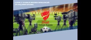 A Spor 17-24 Aralık Arasında Yayınlayacağı ZTK Maçlarını Duyurdu