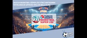 2023/24 Basketbol Süper Ligi 5’inci Haftasında Yayınlanacak Şifresiz Maçlar Belli Oldu