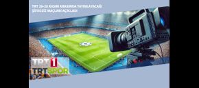 TRT 26-28 Kasım Arasında Yayınlayacağı Şifresiz Maçları Açıkladı