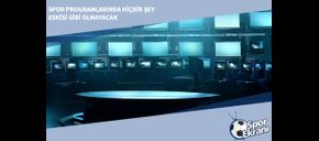 Spor Programlarında Hiçbir Şey Eskisi Gibi Olmayacak