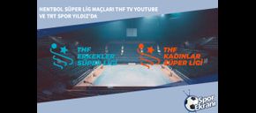 Hentbol Süper Lig Maçları THF TV YouTube ve TRT Spor Yıldız’da