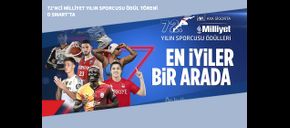 72'nci Milliyet Yılın Sporcusu Ödül Töreni D Smart'ta