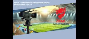 A Spor 8-10 Ekim Tarihlerinde Yayınlayacağı ZTK Maçlarını Açıkladı