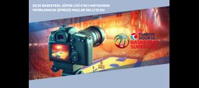 25/26 Basketbol Süper Ligi 6’ncı Haftasında Yayınlanacak Şifresiz Maçlar Belli Oldu