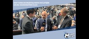 Okay Karacan Beşiktaş Medya ve İletişim Grubu Koordinatörü Oldu